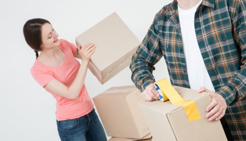 Commercial removals van service for businesses in Merton