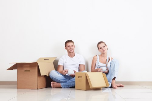 PCI-compliant secure checkout for a Merton removal service