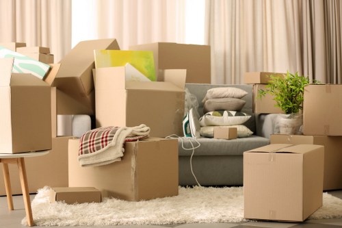 Moving truck service for homes in Merton