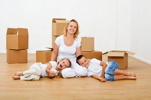 Local house movers supporting a family relocation