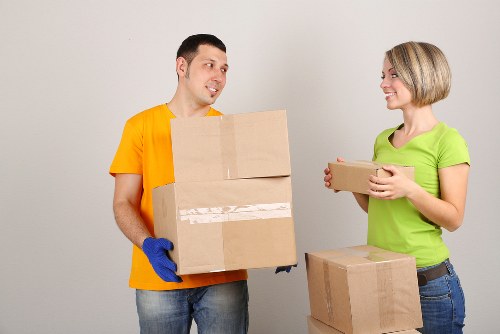 Waste items separated for compliant disposal